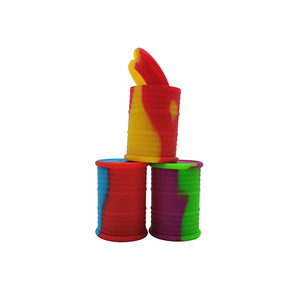 Tarro <span class=keywords><strong>de</strong></span> Silicona <span class=keywords><strong>de</strong></span> 11 ml <span class=keywords><strong>de</strong></span> Colores Variados al por Mayor para Almacenamiento <span class=keywords><strong>de</strong></span> <span class=keywords><strong>Aceite</strong></span> y Contenedores - Product Image 5