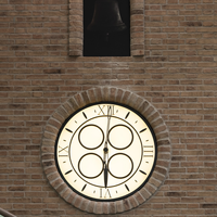 Reloj de Torre Eléctrico Hecho en Italia con Diseño Tradicional de Agujas, para Fachadas de Edificios, Torres de Reloj y Ayuntamientos