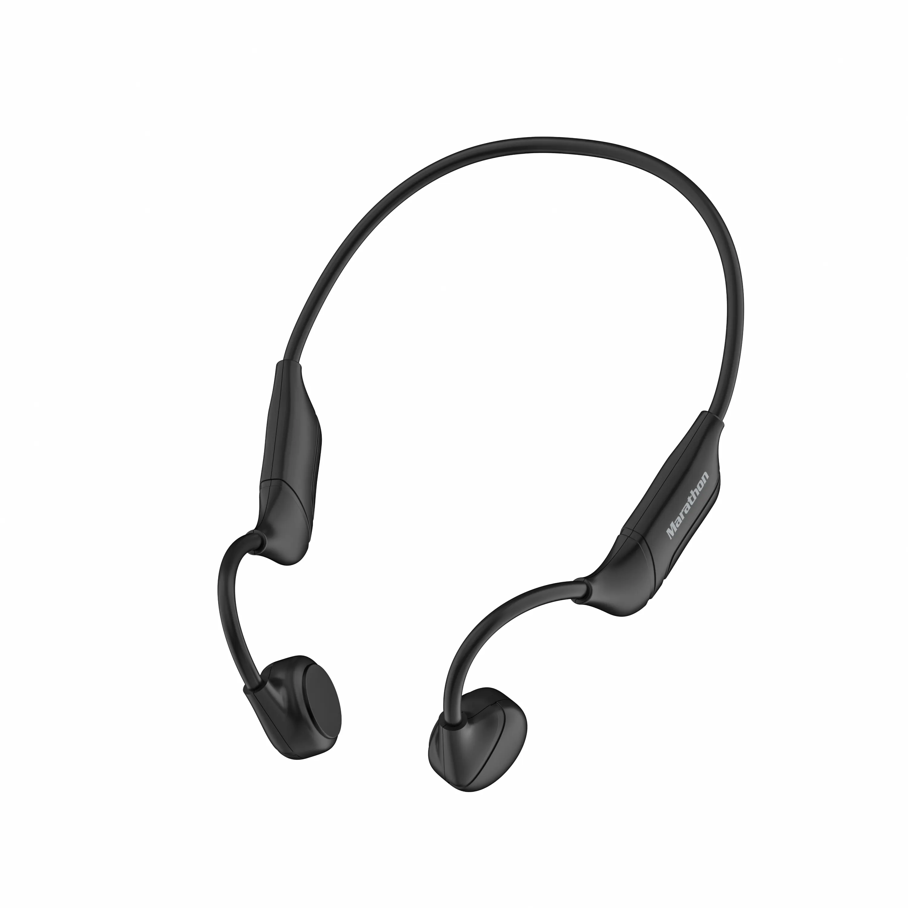 WiWU Headset Konduksi Tulang TWS Earphone Nirkabel Tahan Air Headphone dengan MIC Earphone Tahan Benturan untuk Olahraga Berjalan