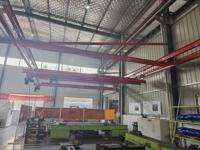 Pont roulant mobile flexible sur rail KBK 1,5T, système de levage suspendu léger pour atelier intérieur