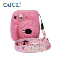 Sangle de poignet Caiul Bright Woven 1,2 m pour appareil photo Instax, reflex et numérique – Taille réglable, en nylon et polyester durables