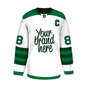 Custom Youth Ice Hockeyjersey Training Jersey Hockey Ijs Met Custom Logo Ontwerp