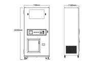 Distributeur automatique de glaçons pour la fabrication de glaçons