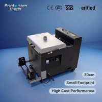 Machine de séchage et de distribution de poudre DTF A3 30 cm avec capteur intelligent, vitesse réglable, pour impression sur film PET