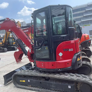 Miniexcavadora Usada YANMAR ViO60-6B de 6 Toneladas con Giro Cero y Orugas Hidráulicas - Product Image 3