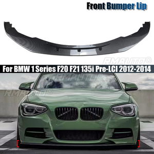 Kit de carrosserie complet : Lame de pare-chocs avant, spoiler, diffuseur et protection pour BMW Série 1 F20 F21 M Sport 2012 2013 2014 118i 120i - Product Image 1