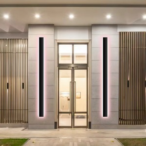 Lámpara de Pared LED Moderna de 12W 24W 28W 40W RGB, Lámpara de Pared <span class=keywords><strong>Exterior</strong></span> Impermeable IP65, Lámpara de <span class=keywords><strong>Porche</strong></span> y Patio - Product Image 5