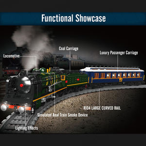 Moule King 12025S voiture technique RC motorisé chemins de fer français SNCF 231 Locomotive Train modèle jouets enfants cadeau blocs de construction ensembles - Product Image 3