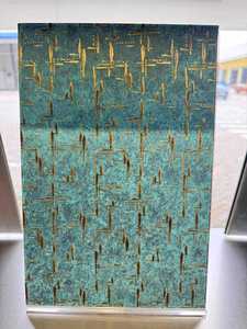 EX759 8K <b>Mirror</b> Stainless Steel Etching <b>Sheets</b> Color Elevator Stainless Steel Panel Stainless Steel Decorative Wall Panels - Product Image 4