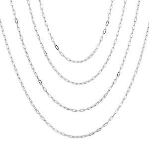 Collier chaîne étoile en acier inoxydable plaqué or 18 carats avec perles, petite chaîne dorée, bijoux de mode - Product Image 4