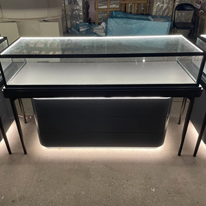Nhà Máy Tùy Chỉnh Đồ Trang Sức Sang Trọng <span class=keywords><strong>Showcase</strong></span> Cửa Hàng Kính Hiển Thị Tủ Với Đèn LED Chiếu Sáng Cho Trung Tâm Mua Sắm Cửa Hàng Thiết Kế Nội Thất - Product Image 1