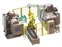 Solutions de robots industriels pour la remplacement de la main-d'œuvre manuelle, soudage TIG/MIG/CO2 personnalisé à 6 axes, palettisation motorisée par PLC