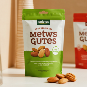 Tùy chỉnh in ấn đầy màu sắc mùi bằng chứng đứng lên túi doypack túi với nắp kéo Ziplock cho các loại hạt Snack túi nhựa - Product Image 2