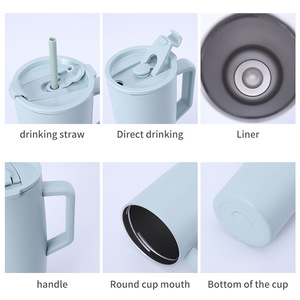 Promotionnel Écologique Réutilisable En Acier Inoxydable 304 Boisson Tasse Double Couche Isolé Sous Vide Thermique Restaurant Tasse Populaire pour - Product Image 6