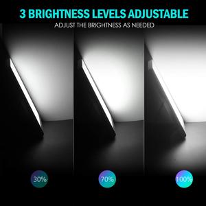 Lámpara de simulación de luz solar LED para trastorno afectivo estacional 2017/745 MDR EU Sensor táctil cuerpo de plástico para uso en dormitorio - Product Image 4
