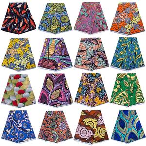 Vente <span class=keywords><strong>en</strong></span> Gros Tissu <span class=keywords><strong>Pagne</strong></span> Imprimé Wax Africain Véritable <span class=keywords><strong>en</strong></span> <span class=keywords><strong>Dentelle</strong></span> Nouveau Design 6 Yards Tissu 100% Coton pour Vêtements - Product Image 3