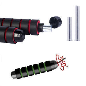 Chuyên nghiệp nặng điều chỉnh tốc độ nhảy dây tập thể dục tốc độ bỏ qua với các tính năng thông minh <span class=keywords><strong>PVC</strong></span> Dây bọt PP EVA vật liệu - Product Image 5