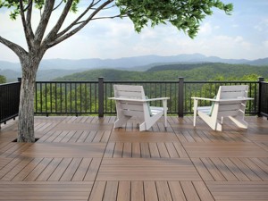 Chất lượng tốt nhất thiết kế hiện đại gỗ-nhựa Composite WPC <span class=keywords><strong>decking</strong></span> tầng Hollow/rắn cho vườn khách sạn hồ bơi gỗ bề mặt hạt - Product Image 2