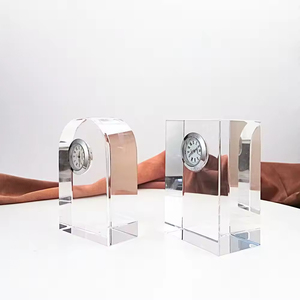 Honor của pha lê sáng tạo tùy chỉnh pha lê vòm đồng hồ nhỏ pha lê bảng đồng hồ - Product Image 2