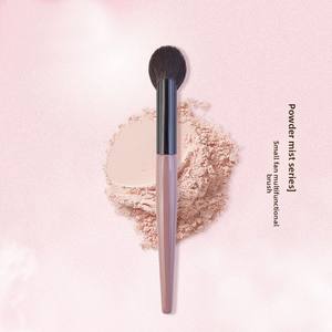 แปรงแต่งหน้าด้ามไม้แพะแบบนุ่มสีดำยอดนิยมสำหรับศิลปิน<span class=keywords><strong>พิเศษ</strong></span>ที่จับไม้สีชมพู - Product Image 1