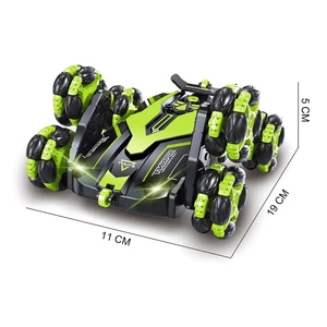 Coche de Acrobacias a Control Remoto 2.4G de 6 Ruedas, Juguete Transformable para Derrapar, Escalar y Girar - Product Image 1