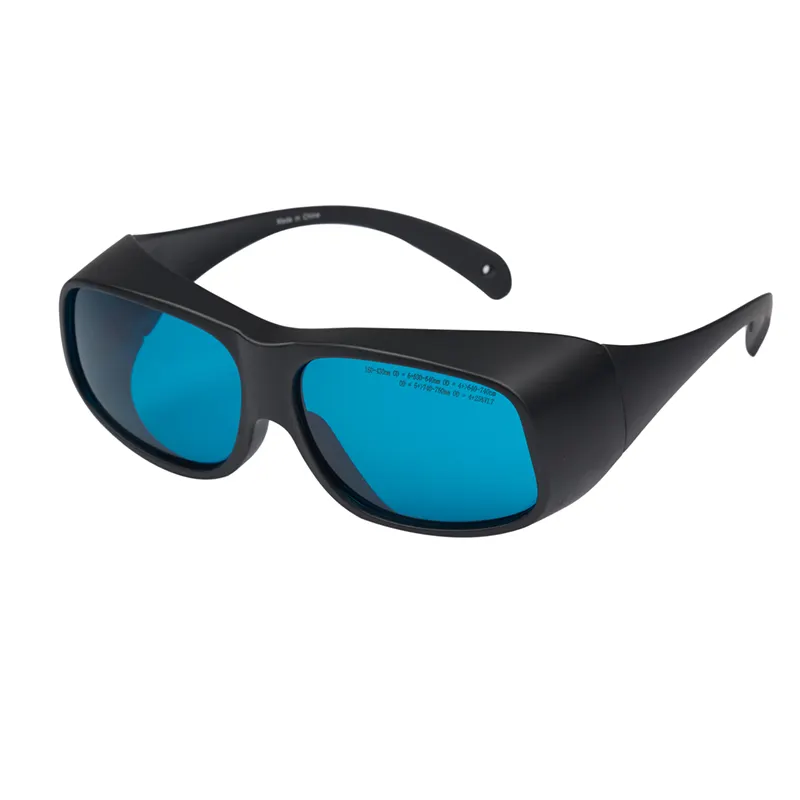 लक्जरी 190-10600nm OD5 Eyewear सुरक्षात्मक अंकन वेल्डिंग सौंदर्य मशीन के लिए आंखें संरक्षण लेजर सुरक्षा चश्मा चश्में