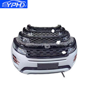 Conjunto de cubierta de parachoques delantero para Land Rover Range Rover <span class=keywords><strong>Velar</strong></span> 2017-2023 modelo con rejilla faro tanque de agua soporte de radiador - Product Image 3