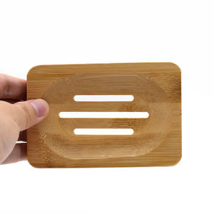 <span class=keywords><strong>Portasapone</strong></span> in Legno Massello di Alta Qualità, Durevole, Senza Foratura, Drenante, per Bagno - Product Image 1