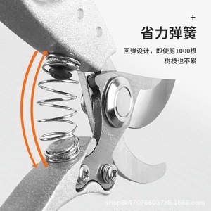 Niu Xiang Fruit Tree Pruning <b>Shears</b> Titanium Blade 20-30 Mm Bypass Manual Garden <b>Tool</b> For Thick Branches Potted Plants - Product Image 2