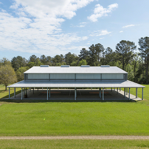 Pabellón Deportivo de Estructura de Acero Personalizado, Sección en H Sostenible, Uso Versátil, Exportación Directa, Tecnología Avanzada - Product Image 1