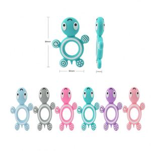 Anneau de dentition girafe en silicone de qualité alimentaire sans BPA, jouet souple unisexe, accessoire de chaîne de sucette, cadeau de soin pour nouveau-né et de puériculture - Product Image 6