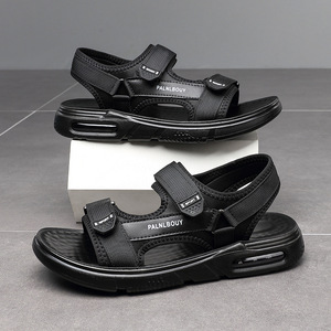 Sandalias Palnlbouy para Hombre con Aumento de Altura, Amortiguación de Aire, Cierre de Velcro, Tiras Cruzadas, Zapatos Casuales de Playa para Verano, Deportivos Juveniles - Product Image 3