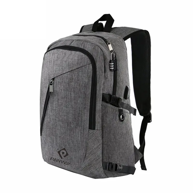 Laptop bag backpacks Multifunction Fashion leisure Business College Anti Theft School USB Laptop backpack