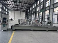 Centre d'usinage CNC pour profilés en aluminium certifié CE OUWO, fraisage de précision, perçage, chanfreinage avec une large plage d'usinage