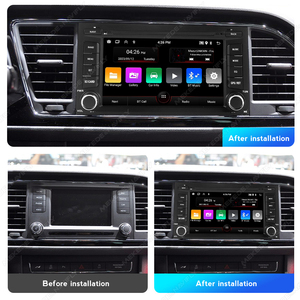 MEKEDE-Lecteur Audio Multimédia Android Auto 8227, Navigation GPS, pour <span class=keywords><strong>Seat</strong></span> <span class=keywords><strong>Leon</strong></span> MK3 <span class=keywords><strong>5F</strong></span> 7 pouces, 2012-<span class=keywords><strong>2018</strong></span>, 2 + 32G WiFi BT - Product Image 2