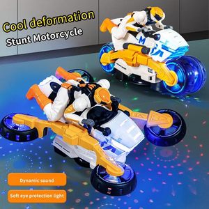EPT Venta al por Mayor, Nuevo <span class=keywords><strong>Juguete</strong></span> de Motocicleta Eléctrica para Niños con Rotación de 360 Grados, Luz y Sonido, Deformación Automática - Product Image 5