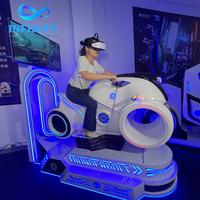 Simulateur de moto VR pour adultes super attrayant, machine à moto VR, simulateur de moto, simulateur de course automobile VR, réalité virtuelle