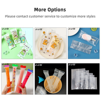 Sacs d'emballage personnalisés JIJID pour aliments, gelées, glaces et bâtonnets glacés – Sacs en plastique givré imprimés sur mesure, thermoscellables et plats