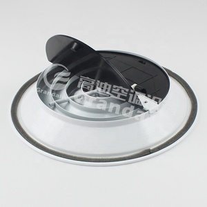 אספקת אלומיניום עגול תקרת מעוגל אוויר מפזרים עם פרפר מנחת - Product Image 6