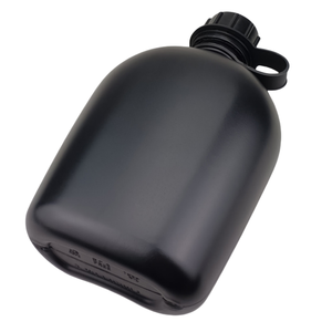 ขวดน้ำสำหรับยุทธวิธีหนึ่งลิตรสำหรับการตั้งแคมป์การเดินป่าการกระตุ้นและการเอาชีวิตรอดที่มาพร้อมกับกระเป๋าชุดถ้วยตัวอย่างฟรี - Product Image 4