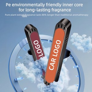 Geurverwijderaar auto ventilatieopening luchtverfrisser clip metalen navulbare aroma parfum <span class=keywords><strong>diffuser</strong></span> langdurige geur auto accessoires - Product Image 3