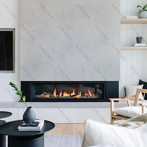 CRUCERO 1828x380x720mm 72 pulgadas Custom <span class=keywords><strong>TV</strong></span> Chimenea <span class=keywords><strong>Soporte</strong></span> de <span class=keywords><strong>TV</strong></span> <span class=keywords><strong>Mesa</strong></span> de centro Insertar Chimenea de gas de vidrio - Product Image 3