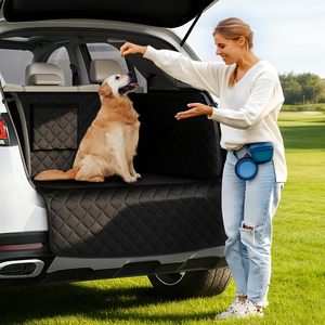 <span class=keywords><strong>Housse</strong></span> <span class=keywords><strong>de</strong></span> <span class=keywords><strong>coffre</strong></span> imperméable pour SUV pour chiens, avec côtés rembourrés pour protéger les animaux, couverture complète antidérapante pour siège <span class=keywords><strong>de</strong></span> <span class=keywords><strong>voiture</strong></span> pour <span class=keywords><strong>chien</strong></span> - Product Image 6