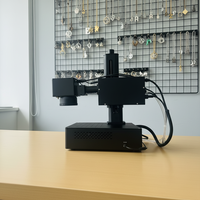 Machine de marquage laser UV de bureau 355 nm, 3W et 5W, pour marquer le verre et le cristal.