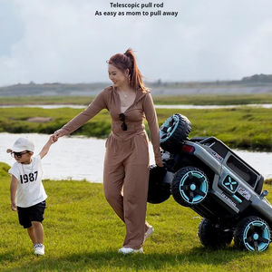 سيارة أطفال كهربائية كبيرة الحجم تعمل بالبطارية 12 فولت 7 أمبير للطرق الوعرة بمقعدين مع جهاز تحكم عن بعد، الأكثر مبيعًا. - Product Image 3