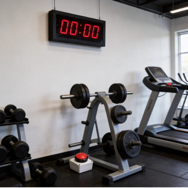 Multisport Wall Mount Led Single-sided Display Scoreboard Display for Indoor Sport Plug-in Power Supply Timer