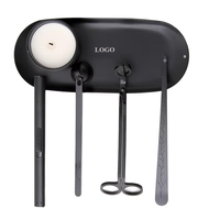 Kit d'entretien pour bougies OEM de haute qualité, écologique, vente en gros, logo personnalisé, coupe-mèche, éteignoir, plateau, noir mat, argent, or rose