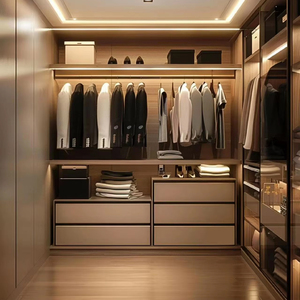 Custom Master Room elegante passeggiata di lusso nell'<span class=keywords><strong>armadio</strong></span> apertura mensola <span class=keywords><strong>armadio</strong></span> - Product Image 1