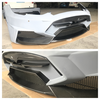 Kit carrosserie en fibre de carbone pour Tesla Model S, style LART, pare-chocs avant et arrière, jupes latérales, aileron, lames d'air, amélioration du pare-chocs de voiture