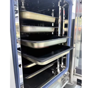 <span class=keywords><strong>Horno</strong></span> combinado de gas de 10 paneles <span class=keywords><strong>Horno</strong></span> comercial de vapor y convección con pantalla táctil - Product Image 3